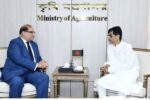 High Commissioner Imran Haider called on H.E. Mr. Mohammed Amin Ur Rashid, Minister of Agriculture, Fisheries and Livestock.