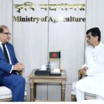 High Commissioner Imran Haider called on H.E. Mr. Mohammed Amin Ur Rashid, Minister of Agriculture, Fisheries and Livestock.