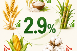 Pakistan’s agriculture sector grows 2.9% in FY26 as wheat, rice and sugarcane output rises